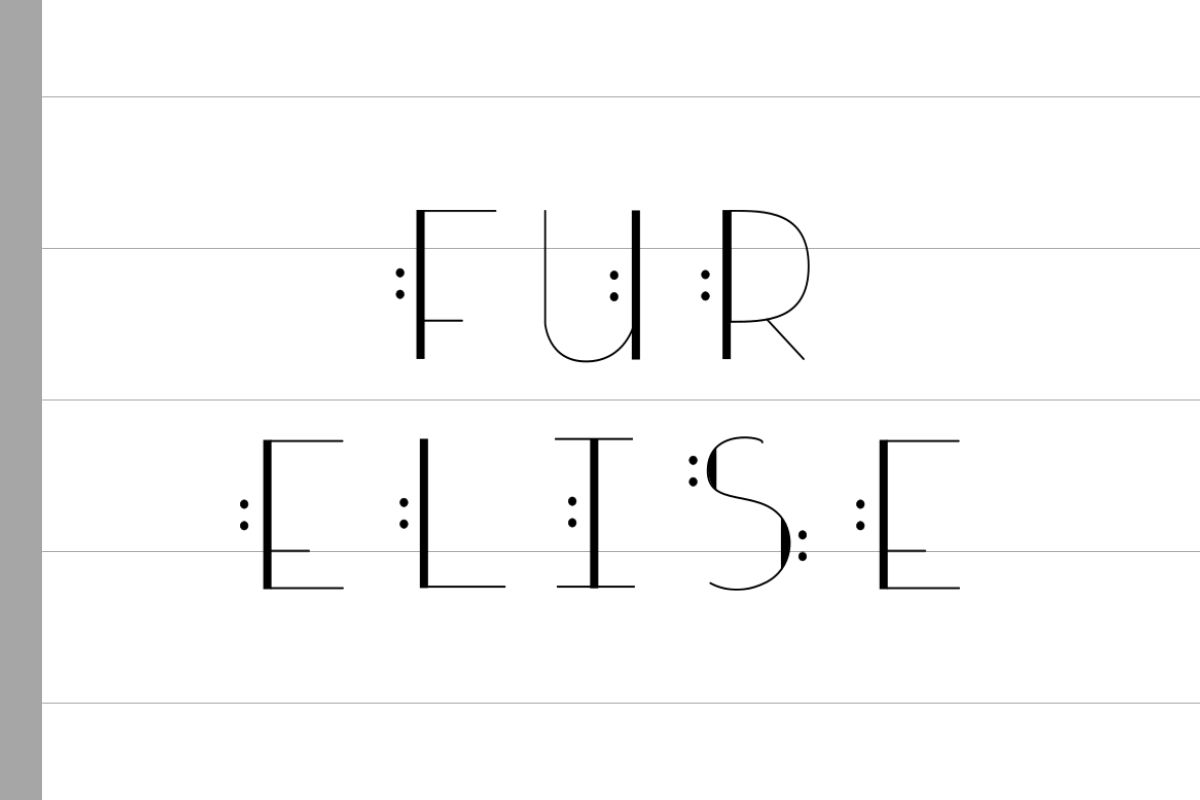 Font Design for a Graphic Design Course