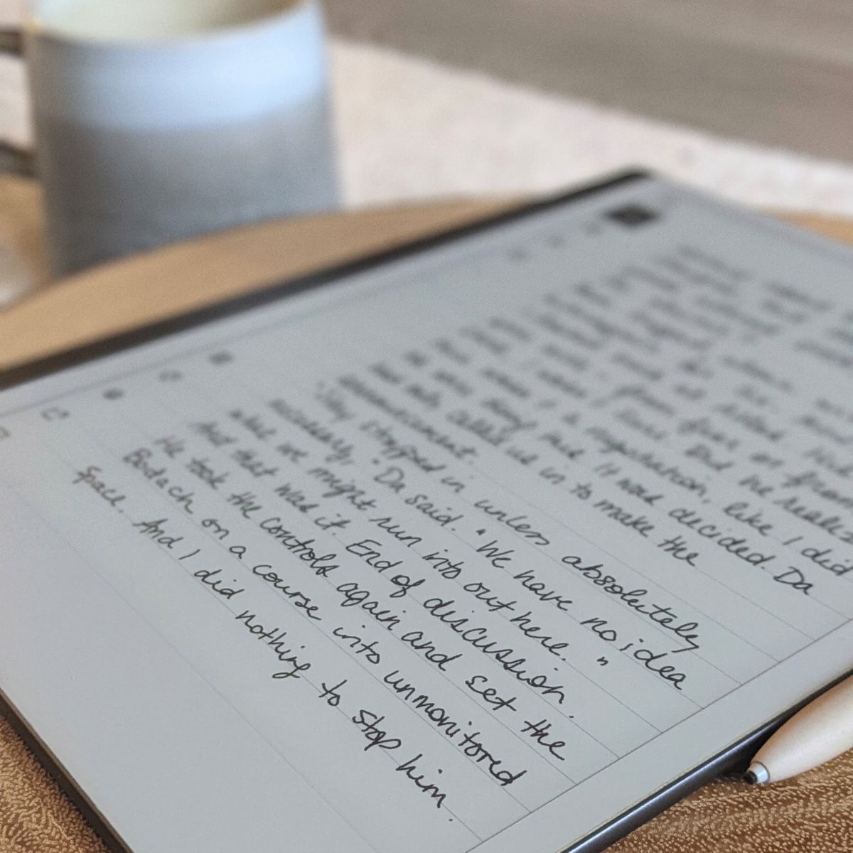 writing tablet